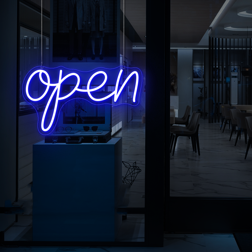 Vintage Business LED Neon Open Sign