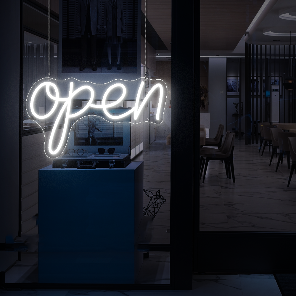 Vintage Business LED Neon Open Sign