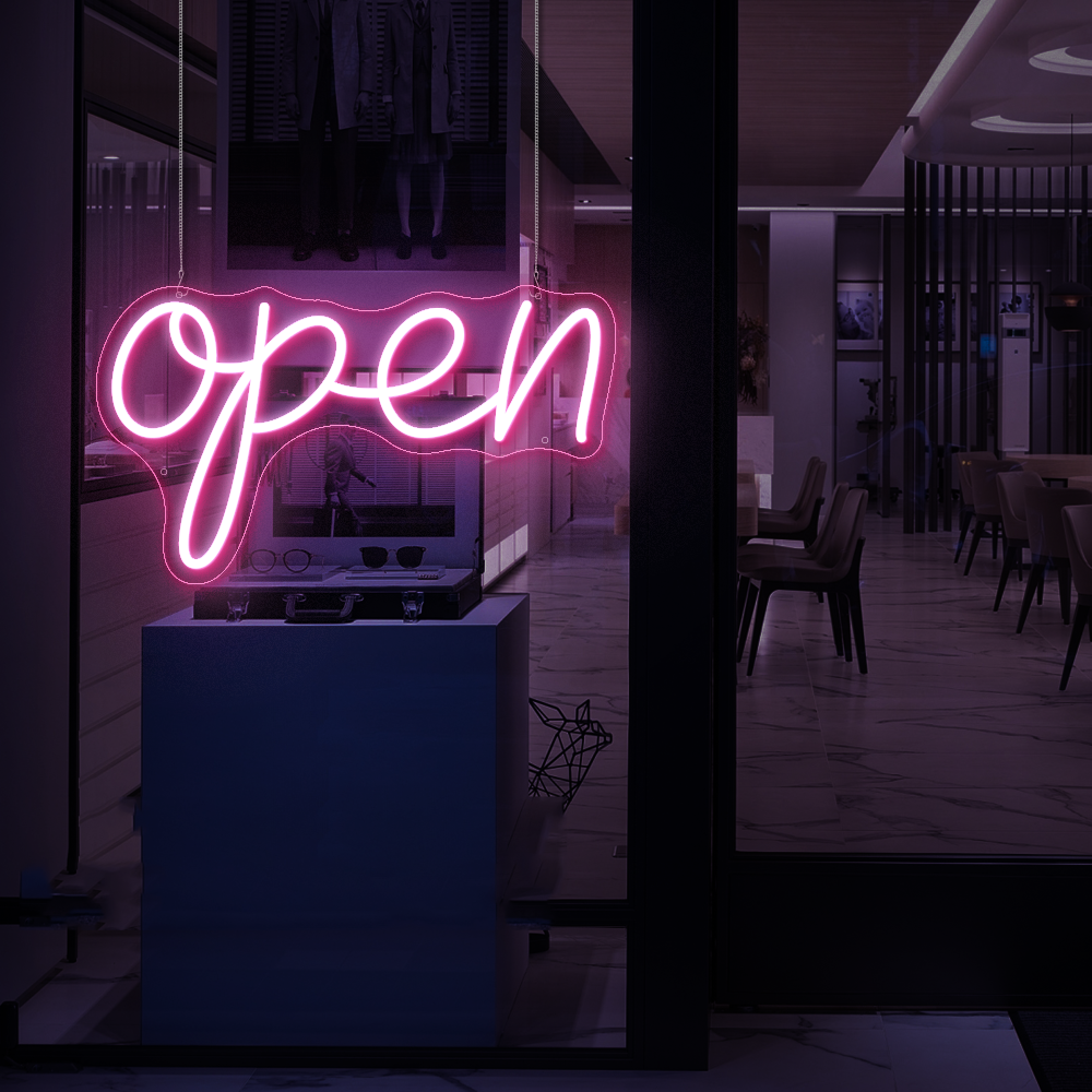 Vintage Business LED Neon Open Sign