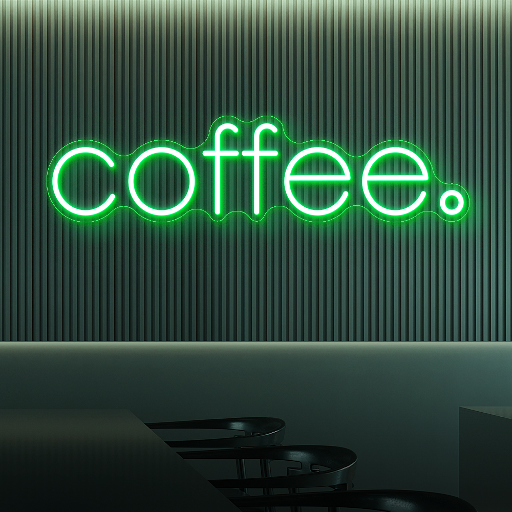 Coffee Shop Neon Sign – Eye-catching LED Light for Your Café