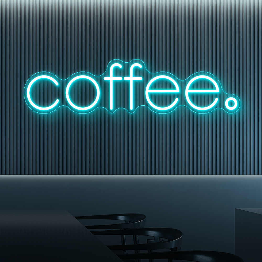 Coffee Shop Neon Sign – Eye-catching LED Light for Your Café