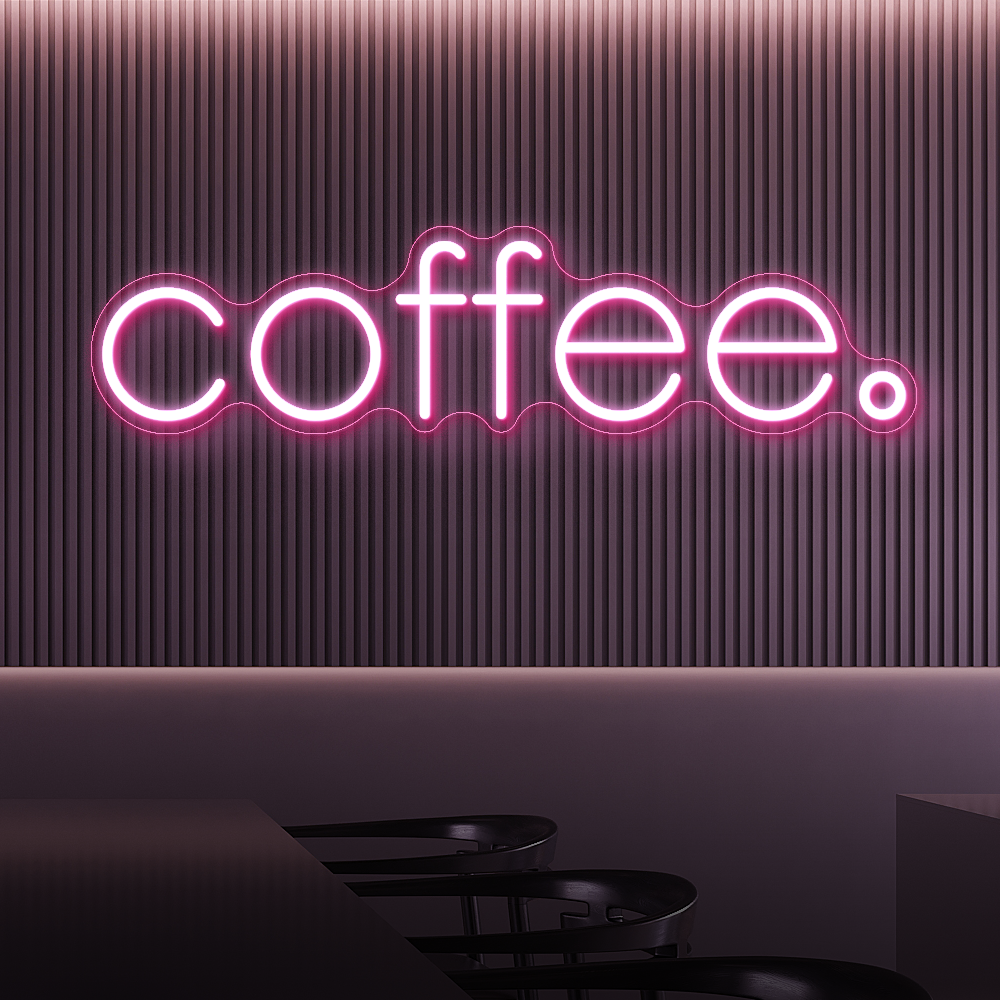 Coffee Shop Neon Sign – Eye-catching LED Light for Your Café