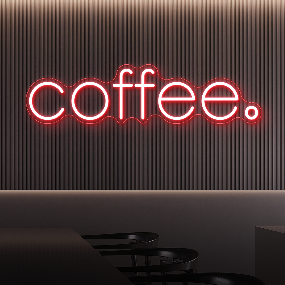 Coffee Shop Neon Sign – Eye-catching LED Light for Your Café