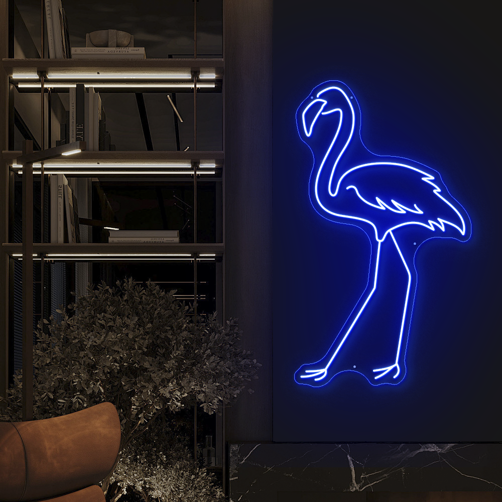 Flamingo Neon Light – Perfect for Bedrooms, Bars & Tropical Parties