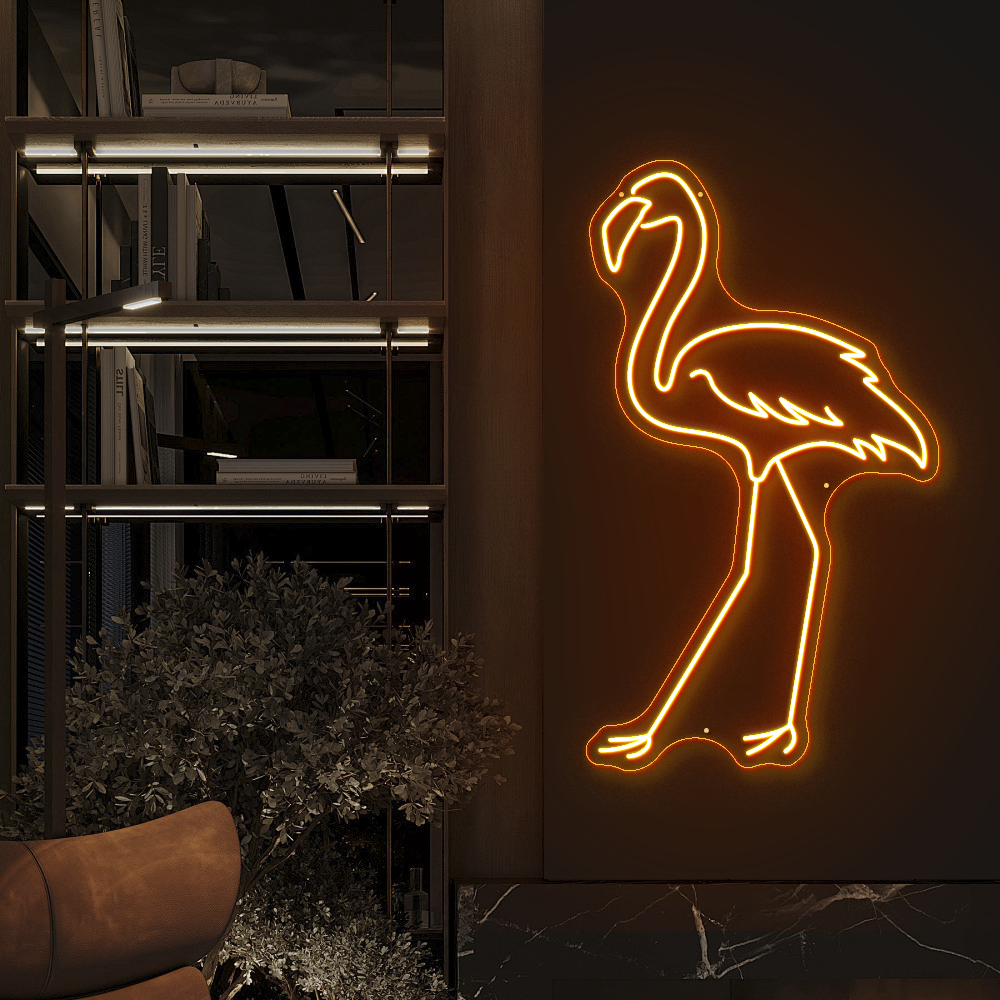 Flamingo Neon Light – Perfect for Bedrooms, Bars & Tropical Parties
