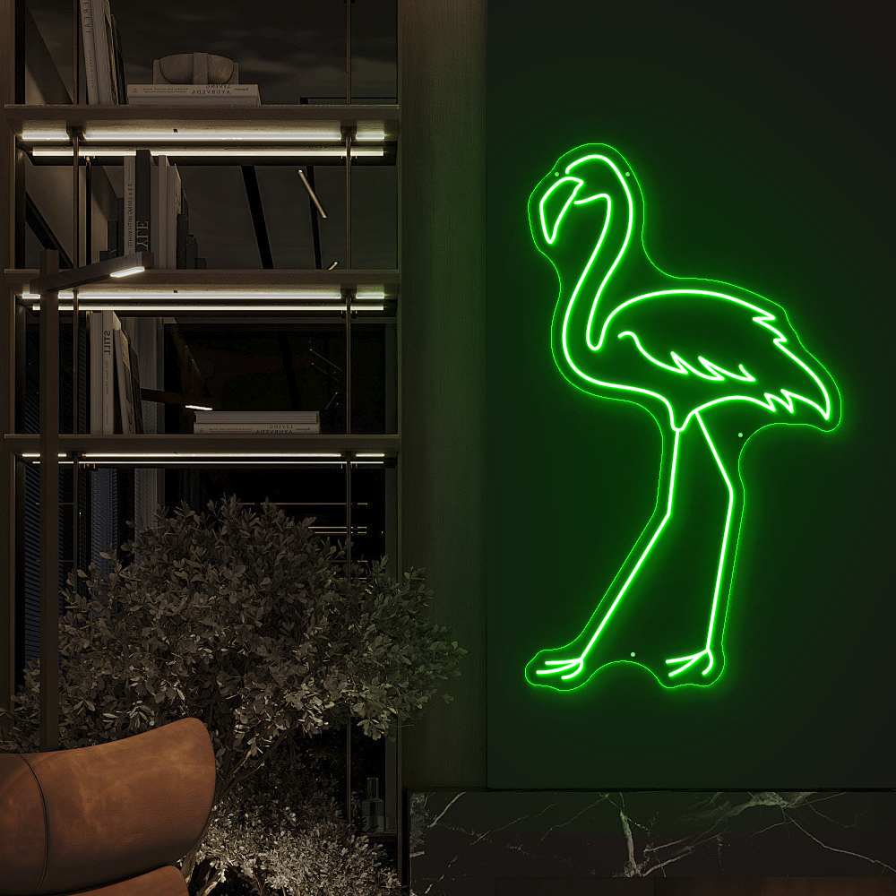 Flamingo Neon Light – Perfect for Bedrooms, Bars & Tropical Parties