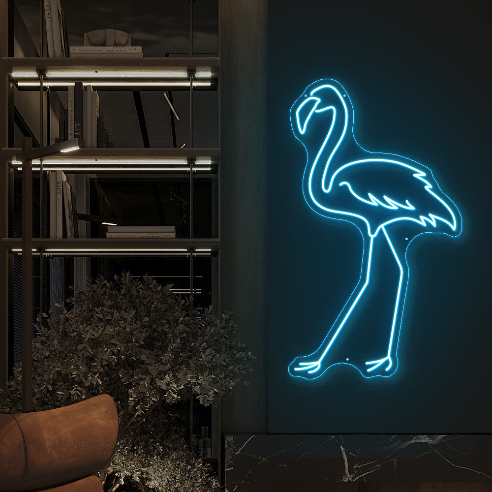Flamingo Neon Light – Perfect for Bedrooms, Bars & Tropical Parties
