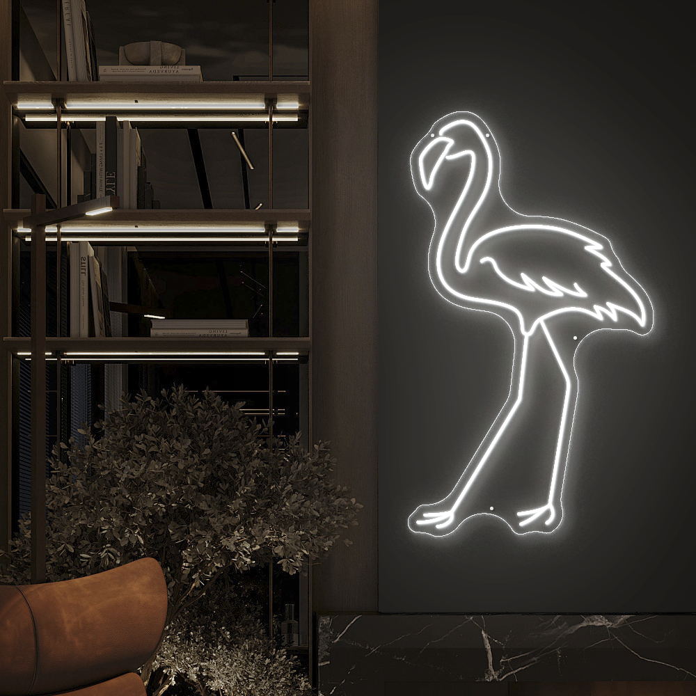 Flamingo Neon Light – Perfect for Bedrooms, Bars & Tropical Parties