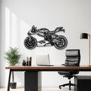 899 Panigale Silhouette - Sport Bike Metal Wall Art