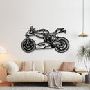 899 Panigale Silhouette - Sport Bike Metal Wall Art