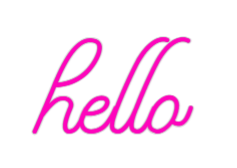 US Custom Neon: hello