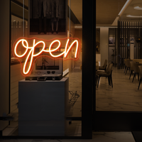 Vintage Business LED Neon Open Sign