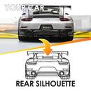 Custom Your Car Silhouette Metal Wall Art - Personalized Vehicle Wall Décor