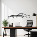 C3 L88 Silhouette - Classic Car Metal Wall Art