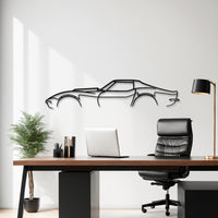 C3 L88 Silhouette - Classic Car Metal Wall Art