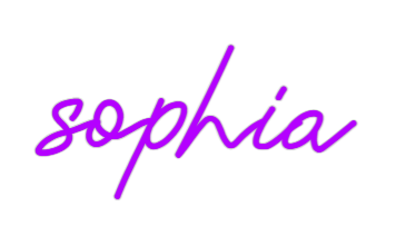 US Custom Neon: sophia
