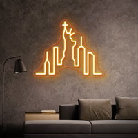 New York leitete Neonzeichen