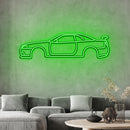 GTR R34 Metal Neon Sign - Neon Car Wall Art