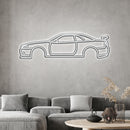 GTR R34 Metal Neon Sign - Neon Car Wall Art
