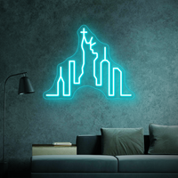 New York leitete Neonzeichen