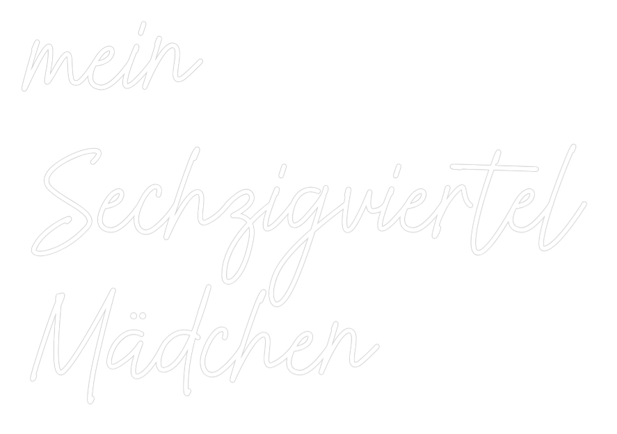 DE Custom Neon: mein
Sechzig...