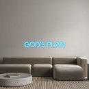 DE Custom Neon: GOD‘S PLAN