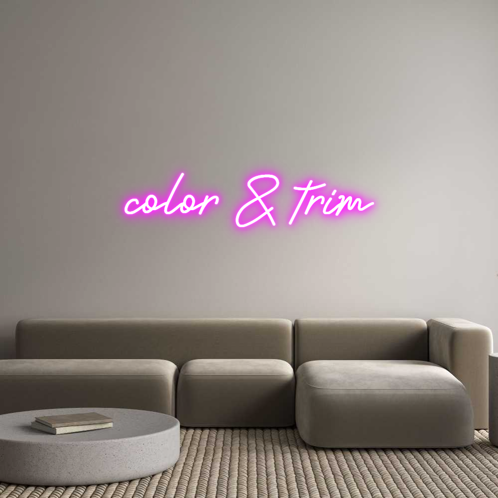 DE Custom Neon: color & trim