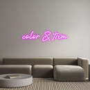 DE Custom Neon: color & trim