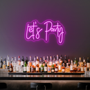 Let’s Party LED Neon Sign – Perfect for Birthdays & Celebrations