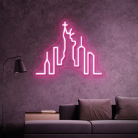 New York leitete Neonzeichen