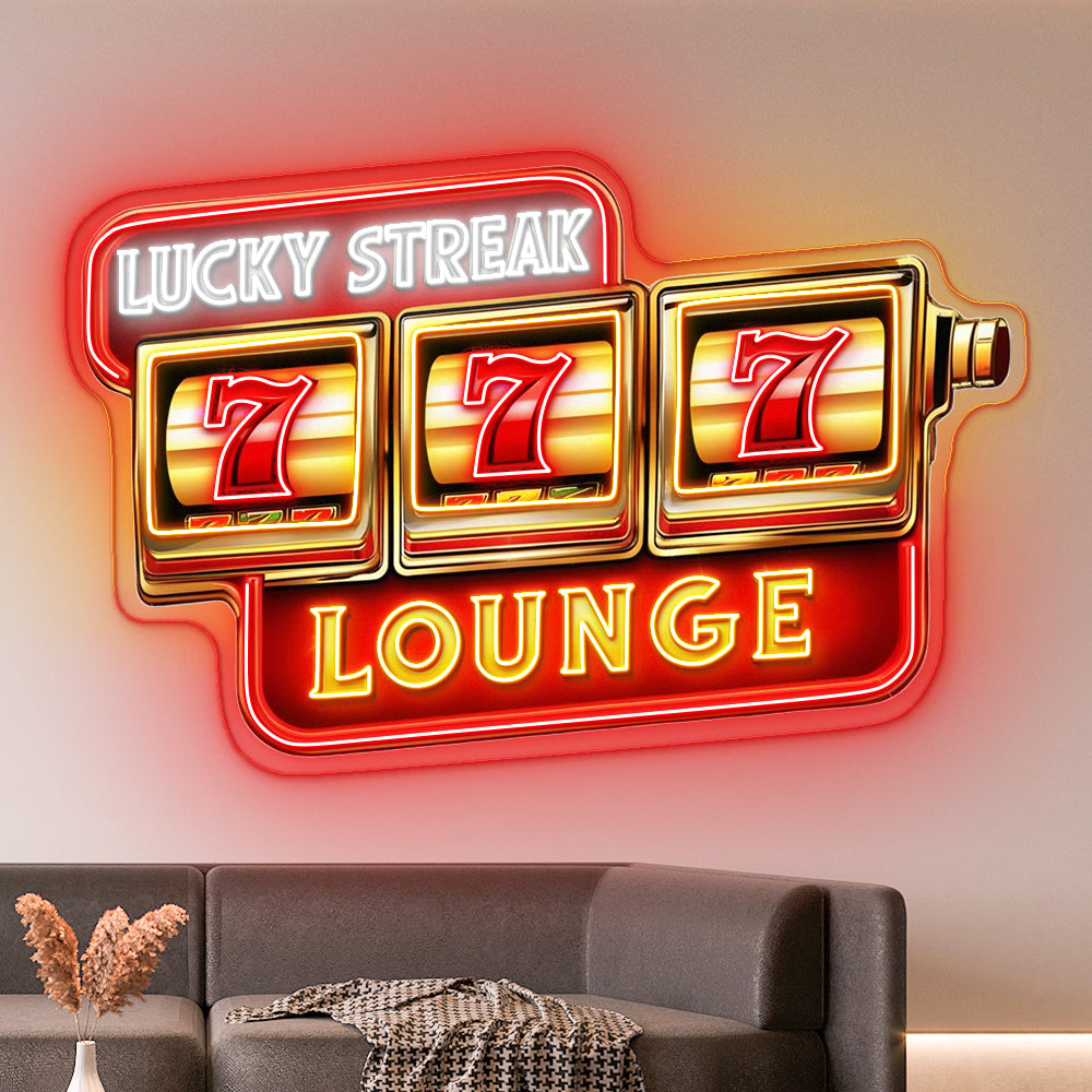 US Individuelles Neon-Schild ( Kristal )