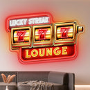 US Individuelles Neon-Schild ( Kristal )