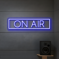 On Air Neon Sign - Vibrant LED Sign for Home Studio & Office Use