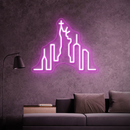 New York leitete Neonzeichen