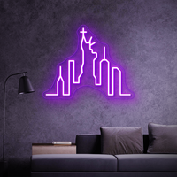 New York leitete Neonzeichen