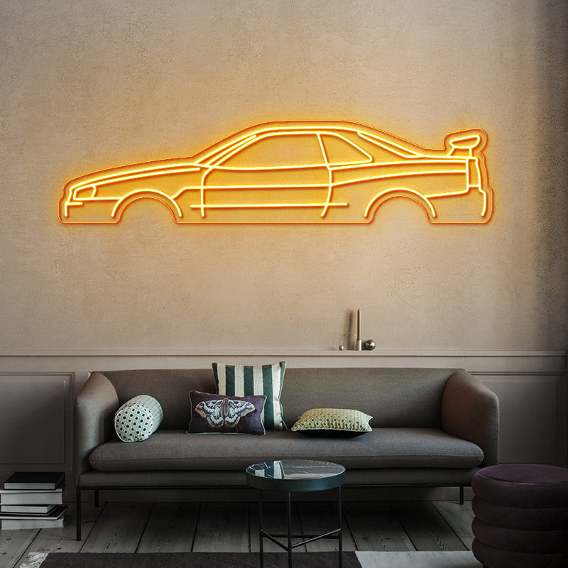 R34 GTR LED Neon Sign – Nissan Skyline Neon Light