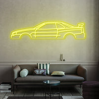 R34 GTR LED Neon Sign – Nissan Skyline Neon Light