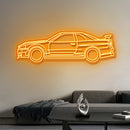 R34 GTR V-Spec LED Neon Sign – JDM Car LED Wall Light