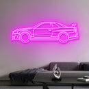 R34 GTR V-Spec LED Neon Sign – JDM Car LED Wall Light