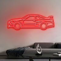 R34 GTR V-Spec LED Neon Sign – JDM Car LED Wall Light
