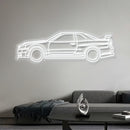 R34 GTR V-Spec LED Neon Sign – JDM Car LED Wall Light