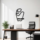 São Paulo Interlagos Formula 1 Track Silhouette - Brazilian Grand Prix Circuit Metal Wall Art
