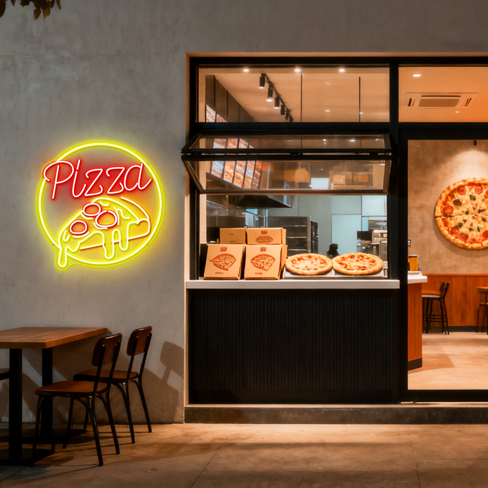 DE Individuelles Neon-Schild (Hasan)