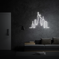 New York leitete Neonzeichen