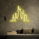 New York leitete Neonzeichen