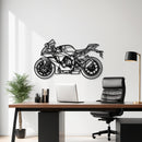 YZF-R1 (2024) Silhouette - Sport Bike Metal Wall Art